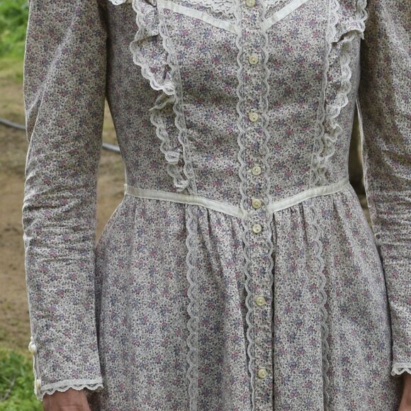 Gunne Sax Dress (Cottagecore, Prairie, Floral)